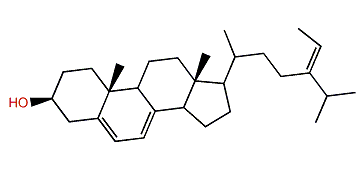(24E)-24-Ethylidenecholesta-5,7,24(28)-trien-3b-ol
